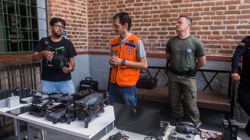 Prefeitura de Caruaru capacitou forças de segurança para uso de drones