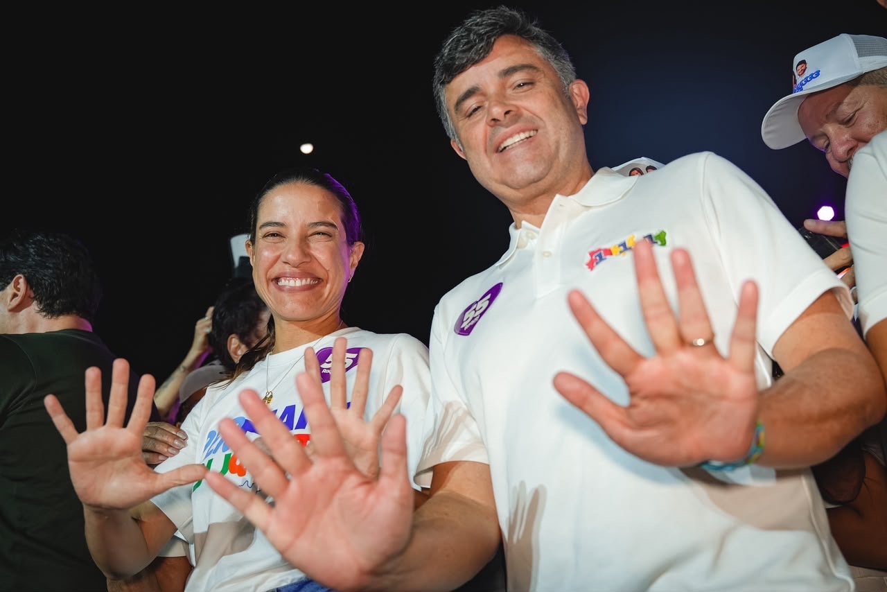 Em grande mobilização em Itapissuma, Raquel Lyra e Eduardo da Fonte fortalecem parceria por mais desenvolvimento no Estado