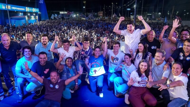 Em Petrolina, Eduardo da Fonte participa de grande ato político ao lado de Raquel Lyra e oficializa apoio de Miguel Coelho, Fernando Filho, Antonio Coelho e do prefeito Simão Durão para o Senado