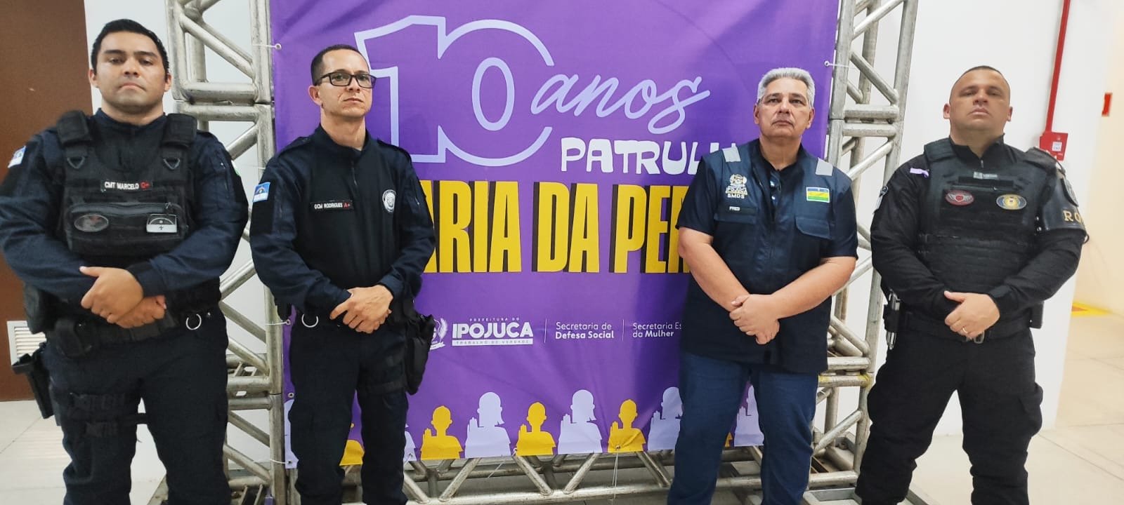 Guarda Municipal de Sertânia participa de encontro em Ipojuca voltado ao Fortalecimento Patrulha Maria da Penha