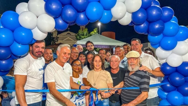 Vitória inaugura Academia Movimenta Vitória e assina ordem de serviço para hospital