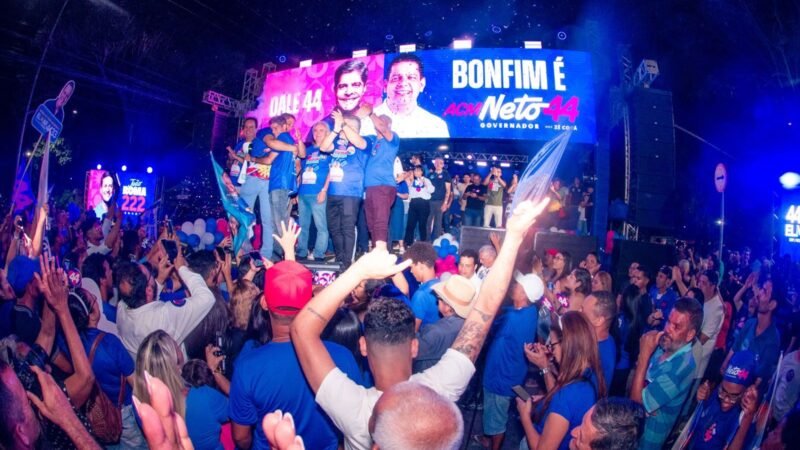 Desejo de mudança: Senhor do Bonfim recebe ACM Neto em grande caminhada