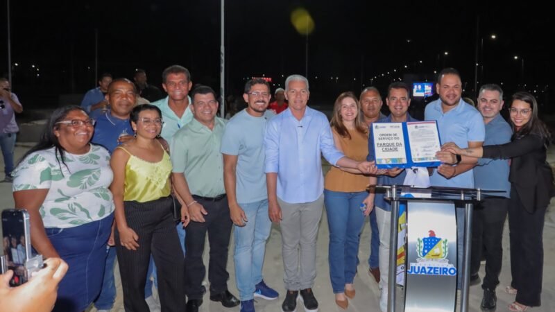 ProJua: Andrei Gonçalves retoma obras do Parque da Cidade e avança na solução de demandas históricas de Juazeiro