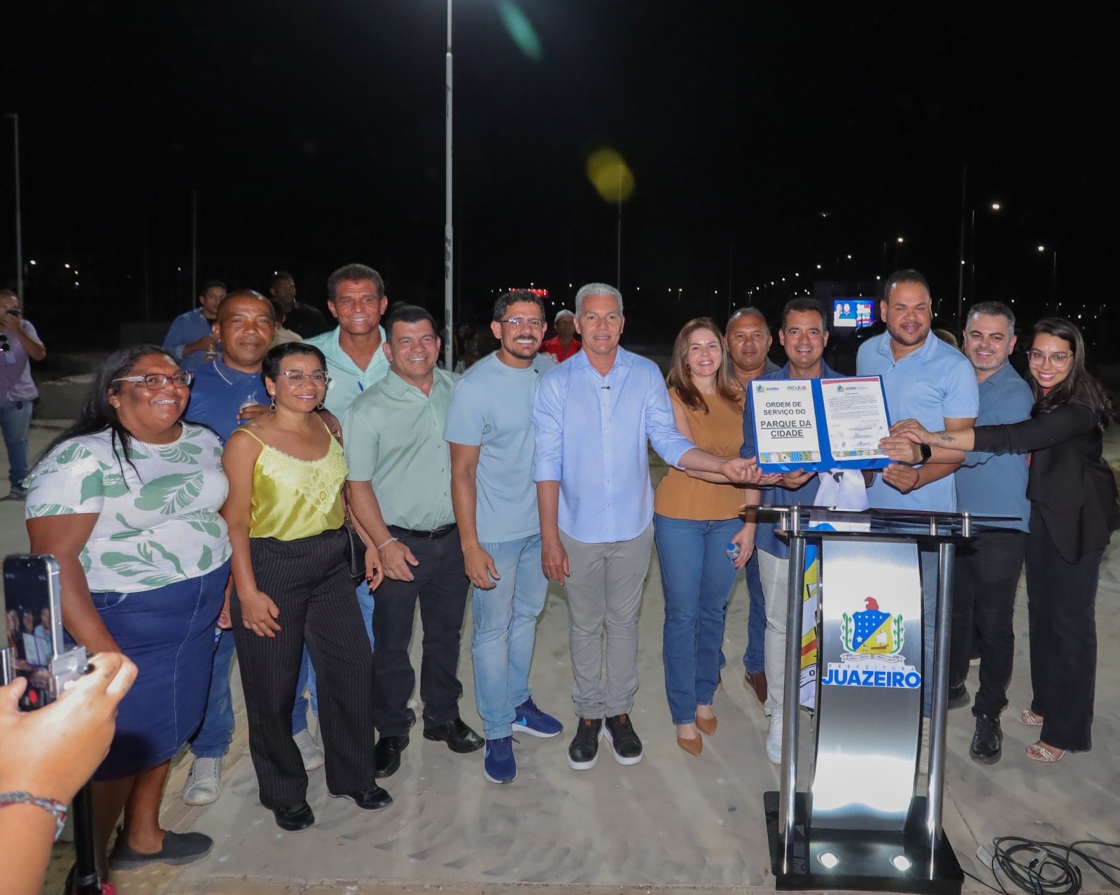ProJua: Andrei Gonçalves retoma obras do Parque da Cidade e avança na solução de demandas históricas de Juazeiro