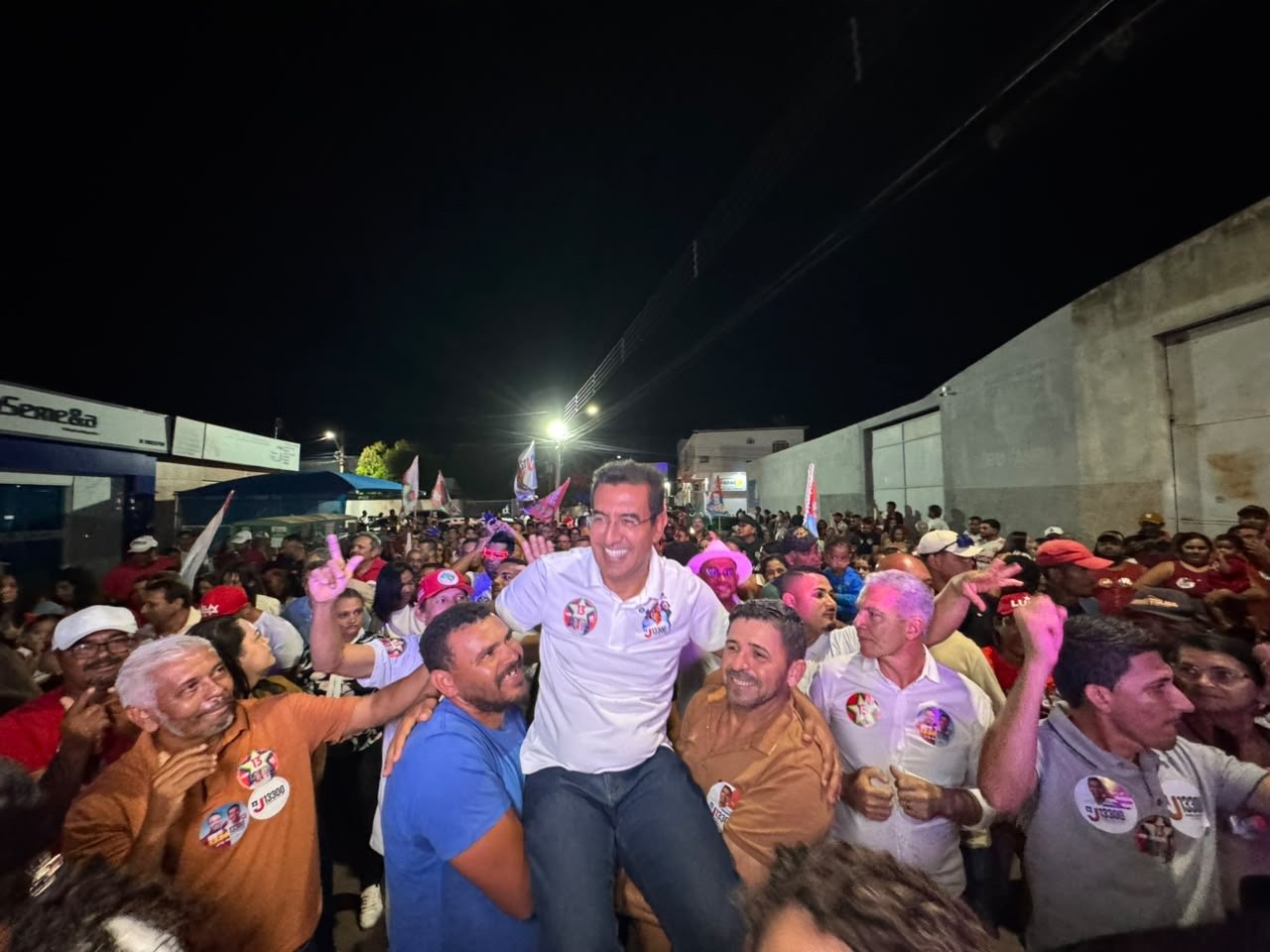 Presença expressiva da comunidade de Casa Nova enaltece ainda mais a candidatura de Juvenilson Passos