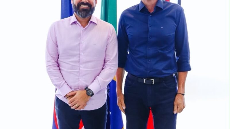 Prefeito Simão recebe presidente da Codevasf e discute continuidade dos investimentos para Petrolina