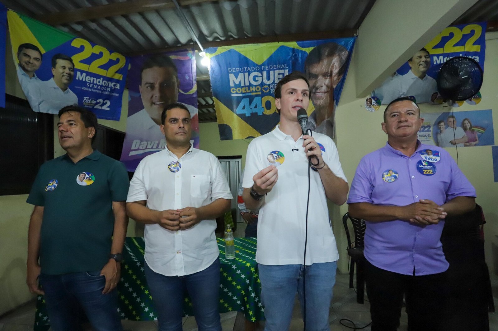 Miguel Coelho, Mendonça Filho e Davi Muniz ampliam força política em Brasília Teimosa
