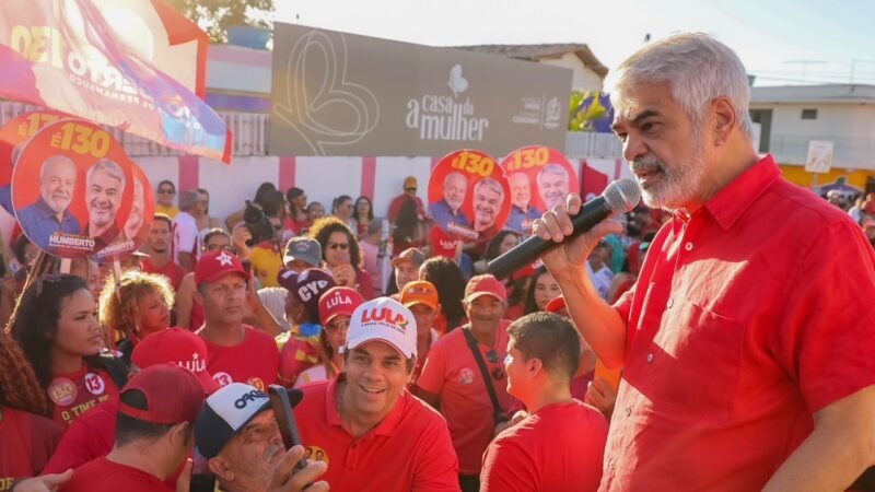 Humberto celebra o “Dia 13 com Lula” em atos no Recife e no interior