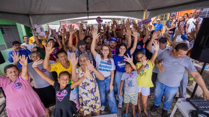 Débora Almeida cumpre agenda em Ribeirão com visita a comunidade de Vila Rica