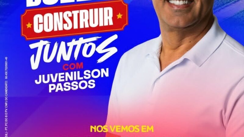 Juvenilson Passos convoca população de Casa Nova para o encontro “Bora Construir” nesta sexta-feira (18)
