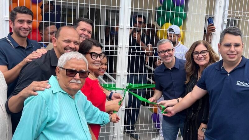 Palmares: Prefeito Júnior de Beto e vice Neto Melo inauguram o Centro de Educação Infantil Vovó Alzira