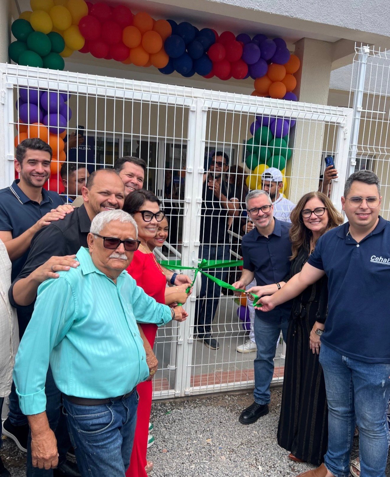 Palmares: Prefeito Júnior de Beto e vice Neto Melo inauguram o Centro de Educação Infantil Vovó Alzira