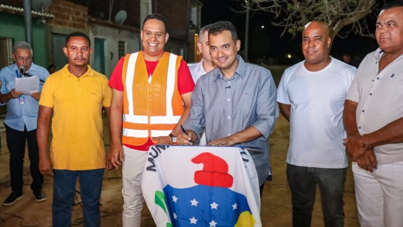 Gestão Andrei transforma espera de 26 anos em realidade e leva pavimentação a 100% de Carnaíba