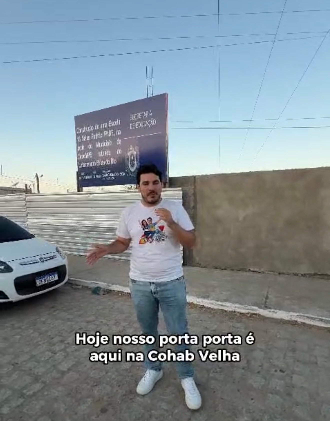 Ismael Lira destaca obras na Cohab Velha e pede apoio a Raquel Lyra, Felipe Carreras e Aglailson Victor