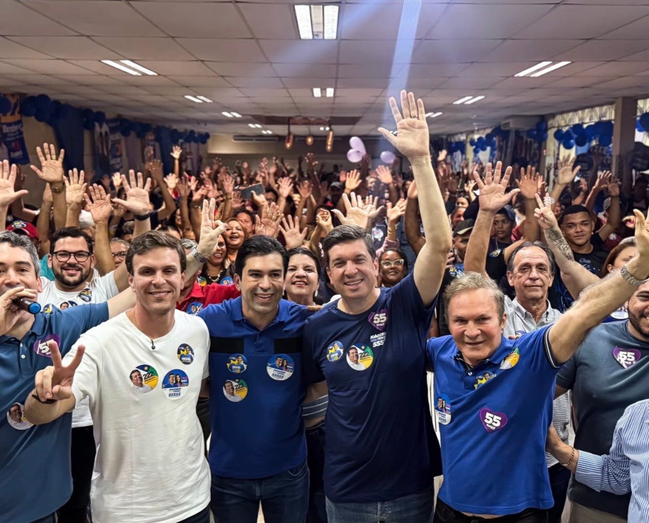 Bruno Pereira reúne Joãozinho Tenório e Miguel Coelho em ato político com lideranças e o povo de São Lourenço da Mata