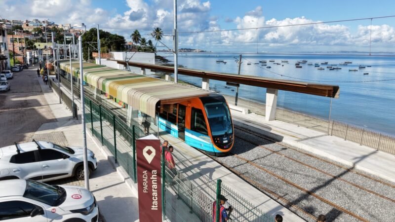 VLT de Salvador e Região Metropolitana inicia operação na Parada Itacaranha