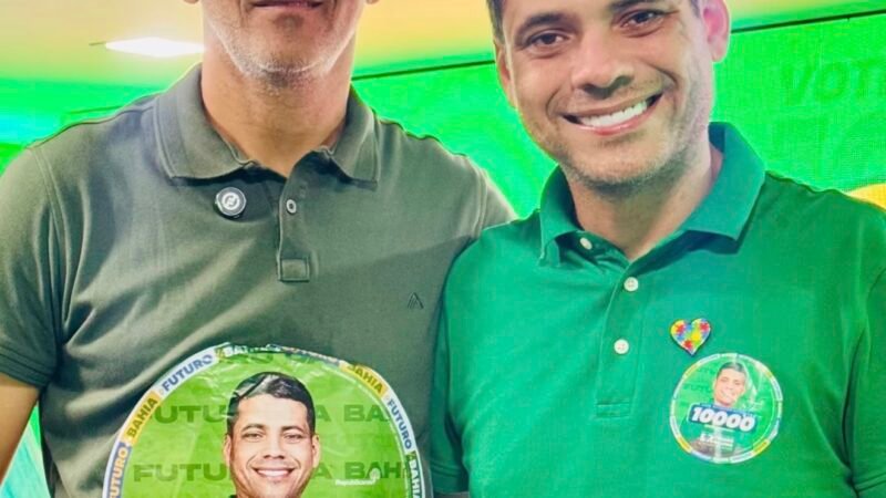 Erivaldo reúne populares em grande carreata em apoio a Dr. Thiago Gilleno em Juazeiro
