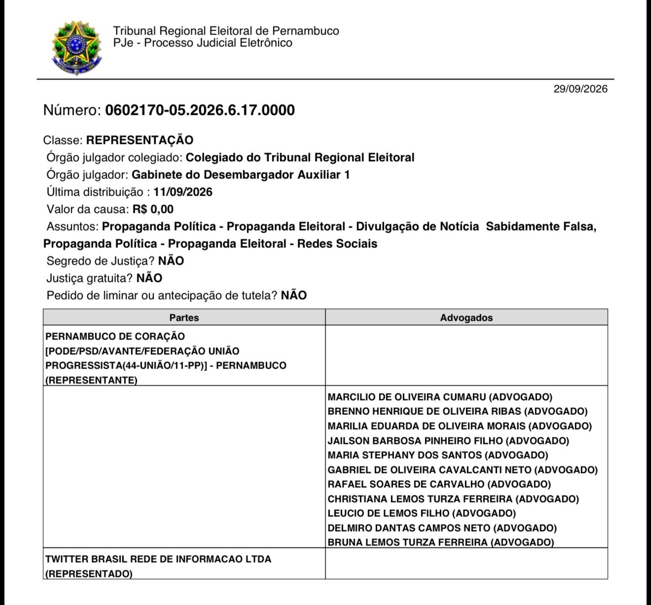 Magno Martins recebe segunda punição por fake news contra Raquel
