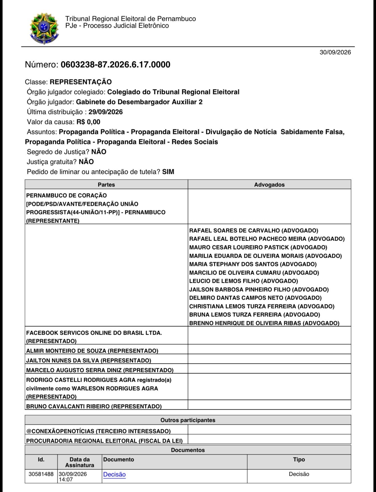 Perfis favoráveis a João Campos sofrem punição da Justiça Eleitoral por publicações que faziam associações falsas entre Raquel Lyra e Rodrigo Carvalheira
