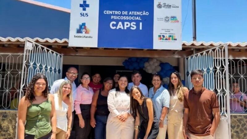 Prefeito Calby inaugura CAPS e reforça atenção à saúde mental em Belém do São Francisco