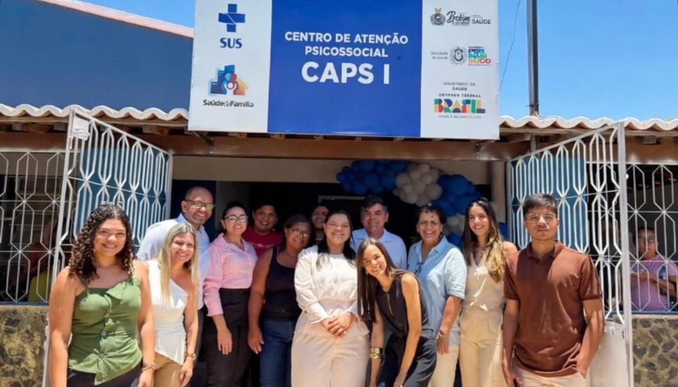 Prefeito Calby inaugura CAPS e reforça atenção à saúde mental em Belém do São Francisco