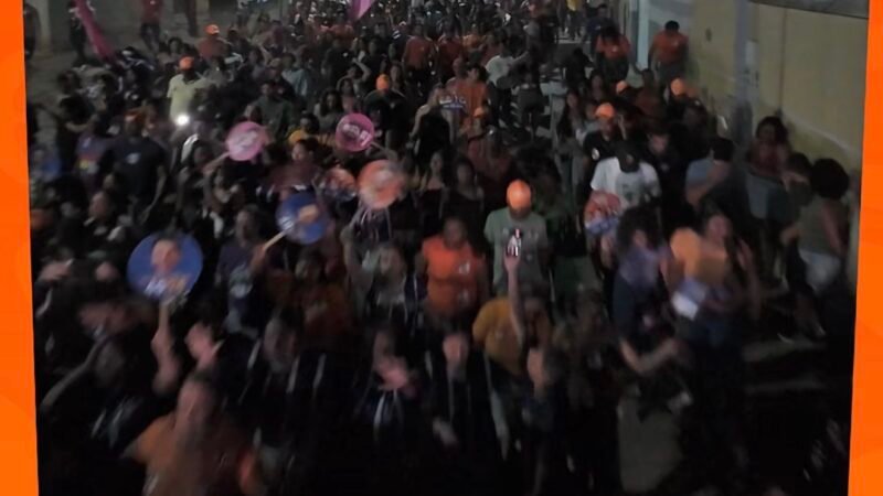 Prefeito Ismael Lira promove maior ato político da história de Orocó em apoio a Raquel Lyra, Felipe Carreras e Aglailson Victor