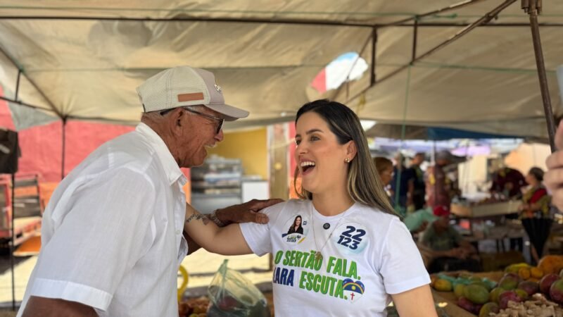 Lara Cavalcanti leva campanha às ruas de Bodocó e destaca força do Sertão na disputa pela Alepe