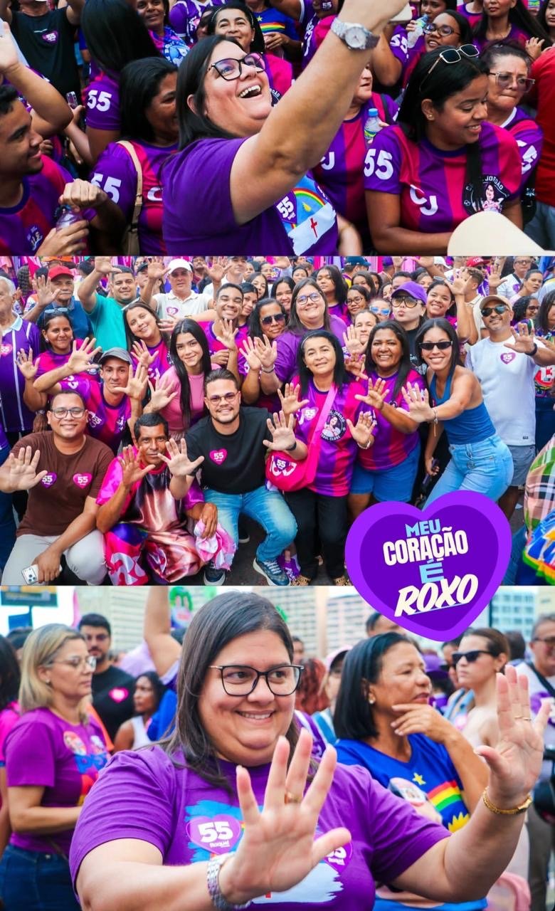 Ribeirão mostra força e leva a “tropa roxa” para o palanque de Raquel Lyra