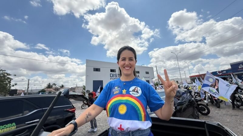 “O que vimos nas ruas foi a vontade do povo pela mudança na política. Nós vamos vencer.” diz Lara durante motocarreata do 22 em Petrolina