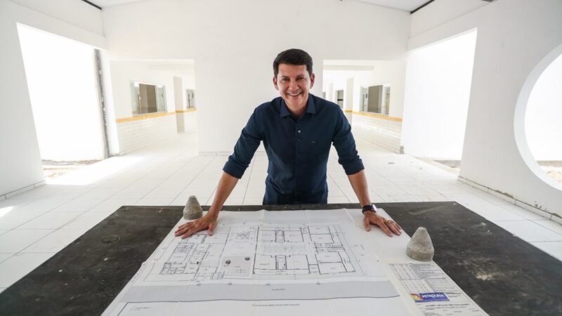 Simão Durando acompanha avanço da UBS do João de Deus, com entrega prevista para novembro