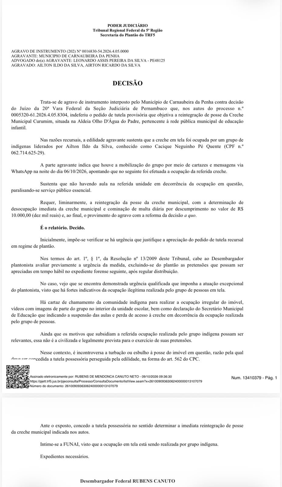DIREITO A QUEM É DE DIREITO!