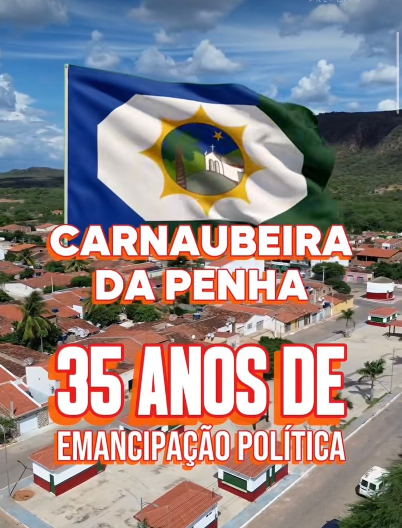 Elizinho celebra 35 anos de emancipação política de Carnaubeira da Penha com ações e entregas em parceria com o Governo de Pernambuco