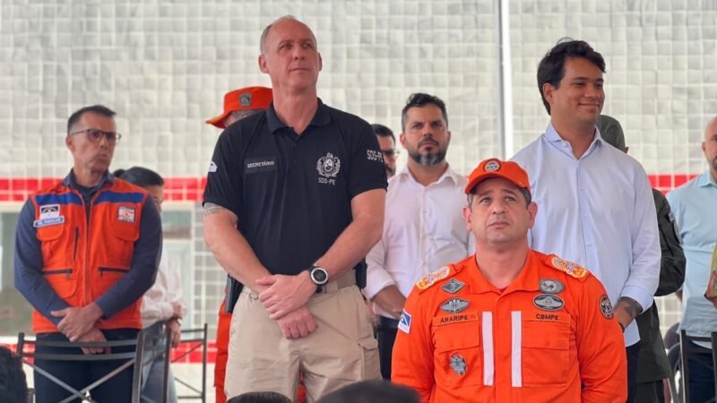 Governo de Pernambuco inaugura nova unidade do Corpo de Bombeiros em Bezerros