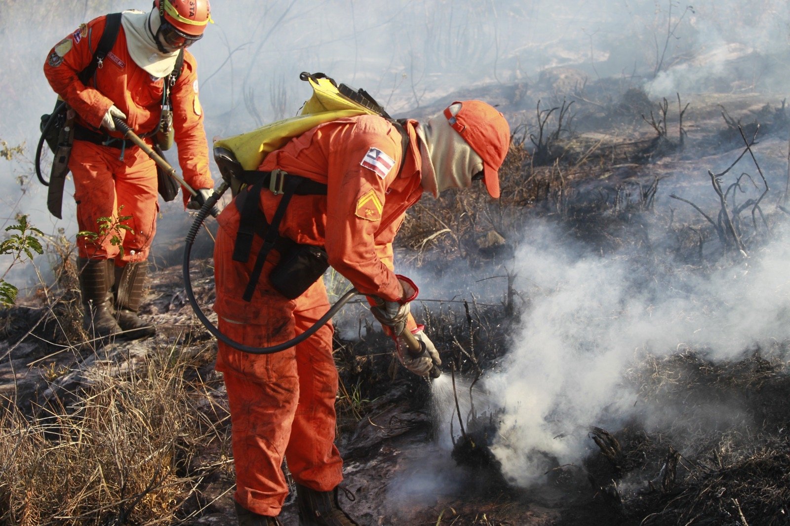 Bombeiros completam 100 dias de operação contra incêndios florestais com redução de 29% nos focos de calor