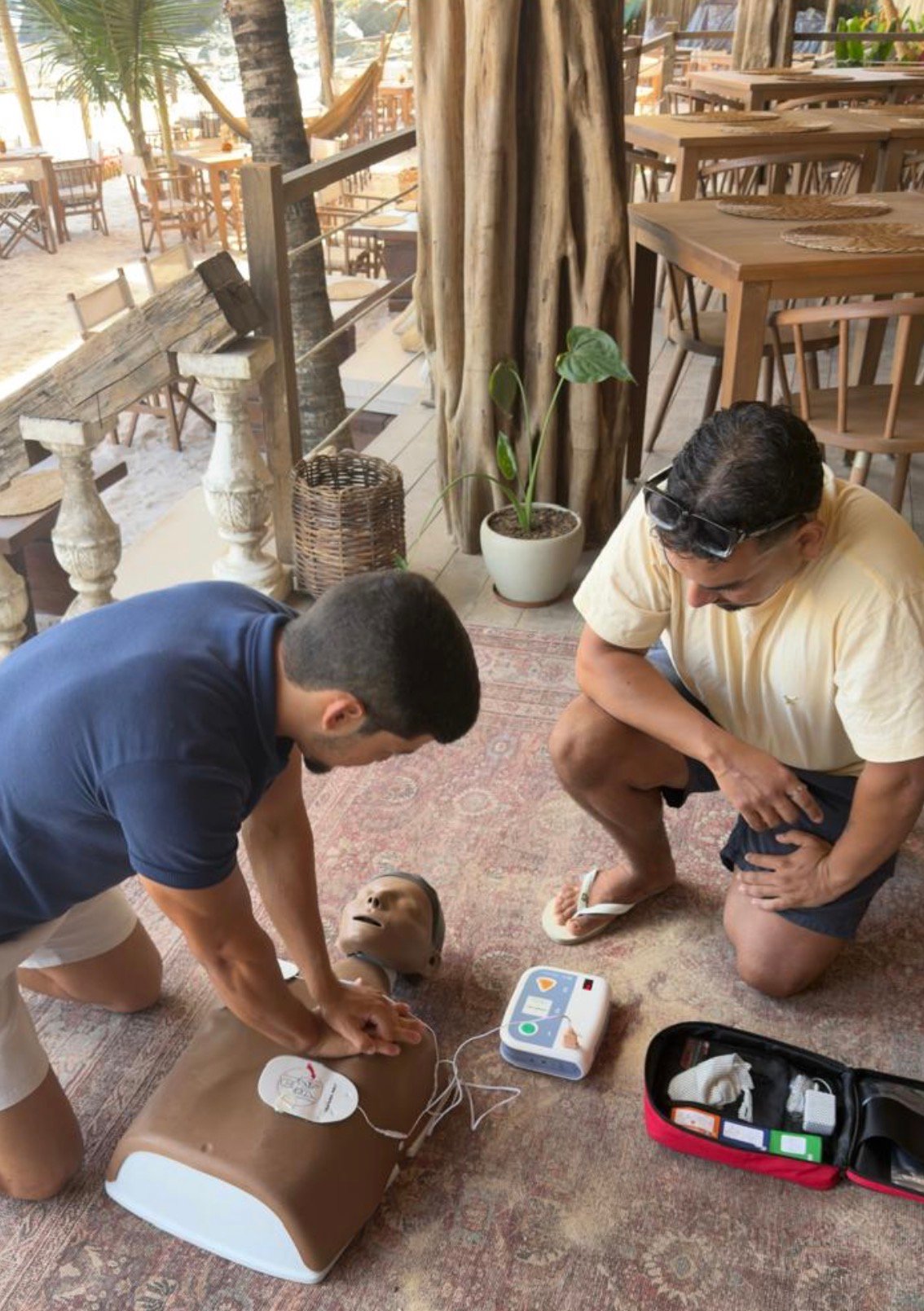 Projeto “SAMU Educa e Você Salva” amplia ações de primeiros socorros em Fernando de Noronha