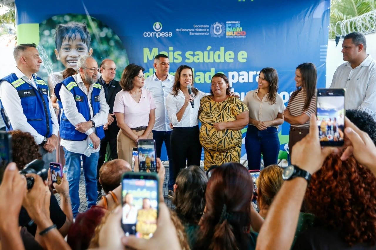 Governadora Raquel Lyra entrega quatro poços e garante abastecimento diário de água para 10 mil pessoas no Alto José Bonifácio, na Zona Norte do Recife