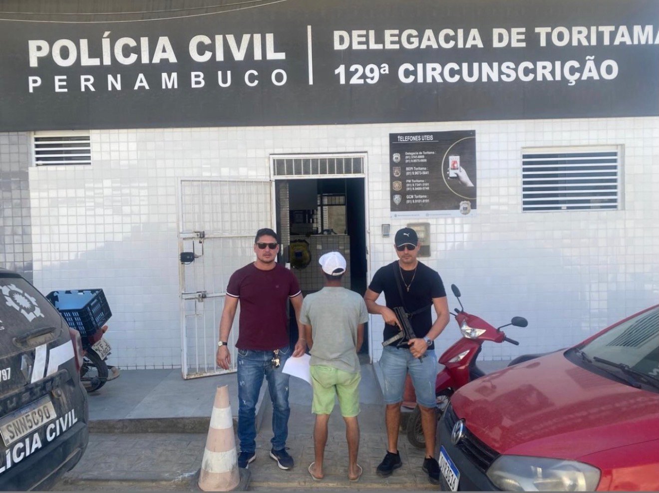 Polícia Civil cumpre mandado de prisão em Toritama contra suspeito de matar o próprio irmão em Catende