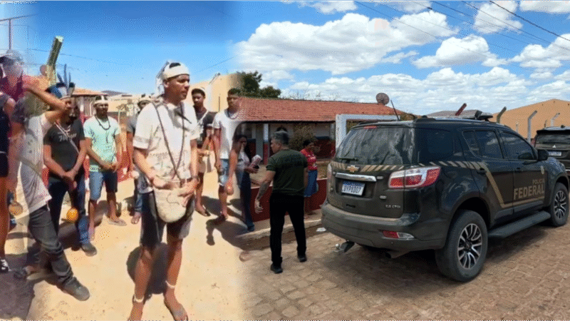 Polícia Federal cumpre ordem judicial e retira invasores de creche municipal em Olho d’Água do Padre