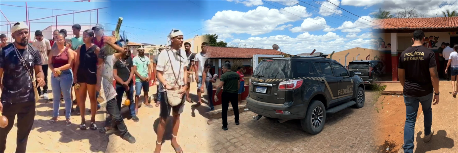 Polícia Federal cumpre ordem judicial e retira invasores de creche municipal em Olho d’Água do Padre