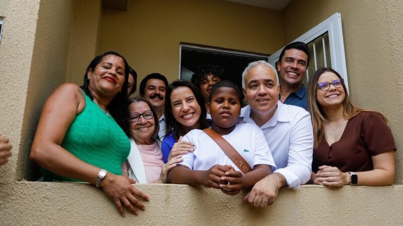 Em Caruaru, governadora Raquel Lyra entrega 480 apartamentos dos residenciais Novo Baraúna Sul 1 e 2 em parceria com o Governo Federal