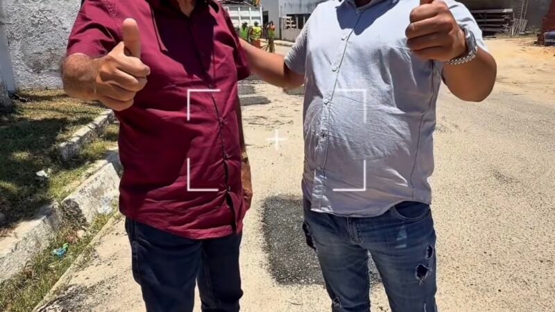 Água Preta: Prefeito Miruca intensifica operação tapa-buracos no bairro da Eudócia