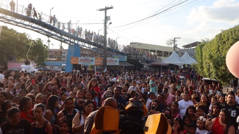Evento reúne diversão, brincadeiras e muita alegria em Vicência