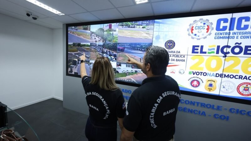 SSP empregará mais de 32 mil policiais e bombeiros no 2° turno das Eleições 2026 na Bahia