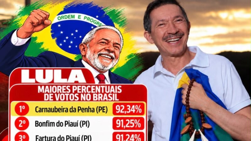 Carnaubeira se destaca na votação para Lula, e Elizinho comemora resultado expressivo