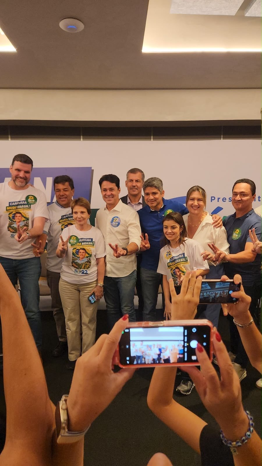 IZABEL URQUIZA PARTICIPA DA ‘CARAVANA MUDA BRASIL” DE APOIO A FLÁVIO BOLSONARO EM ENCONTRO COM EMPRESÁRIOS NO RECIFE 