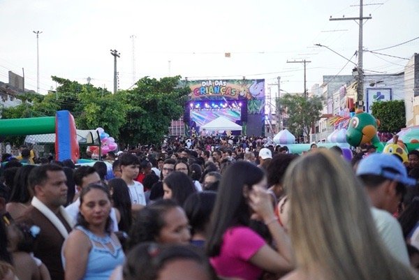 Mundo Bita e outras atrações animam a Festa das Crianças de Salgueiro