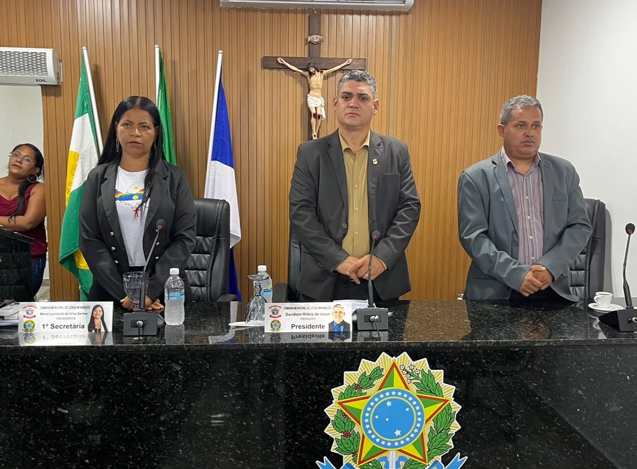 Câmara de Joaquim Nabuco reelege Mesa Diretora por unanimidade e reafirma independência