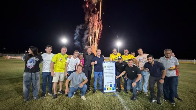 Estádio O Bigodão lotado marca inauguração da iluminação em Ouricuri