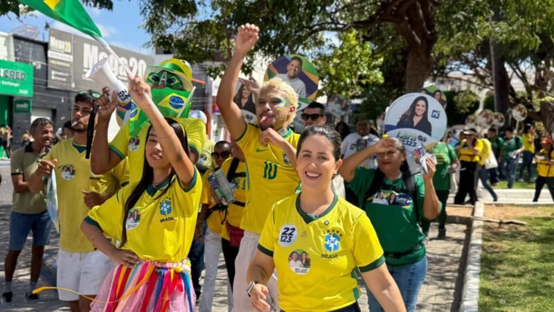 Lara Cavalcanti encerra campanha em Petrolina com a Motocarreata do 22 neste sábado